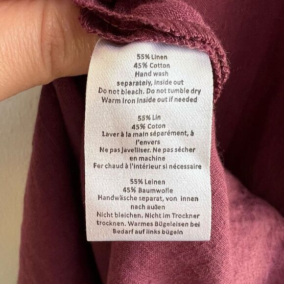 Rachel Antonoff Dress Linen Cotton Blend Midi Sleeveless Pockets Size Small NWT - Picture 11 of 13